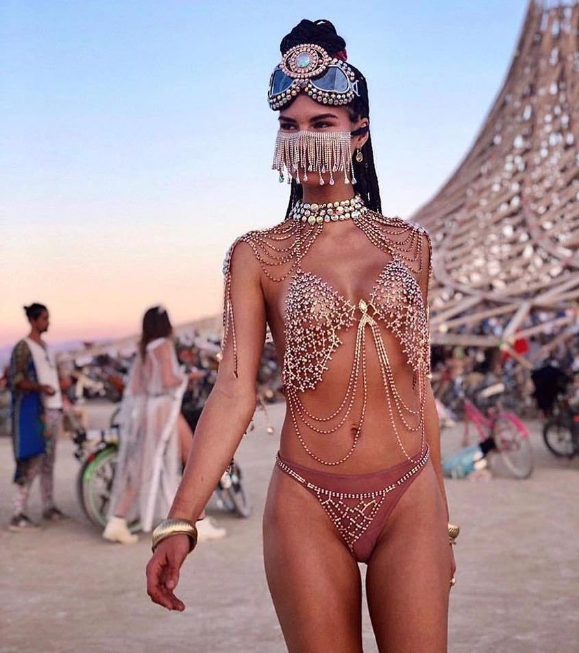 Фестиваль в пустыне Невада Burning man 2022