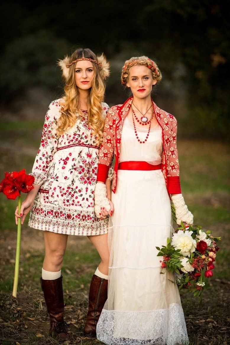 Русский народный свадебный наряд