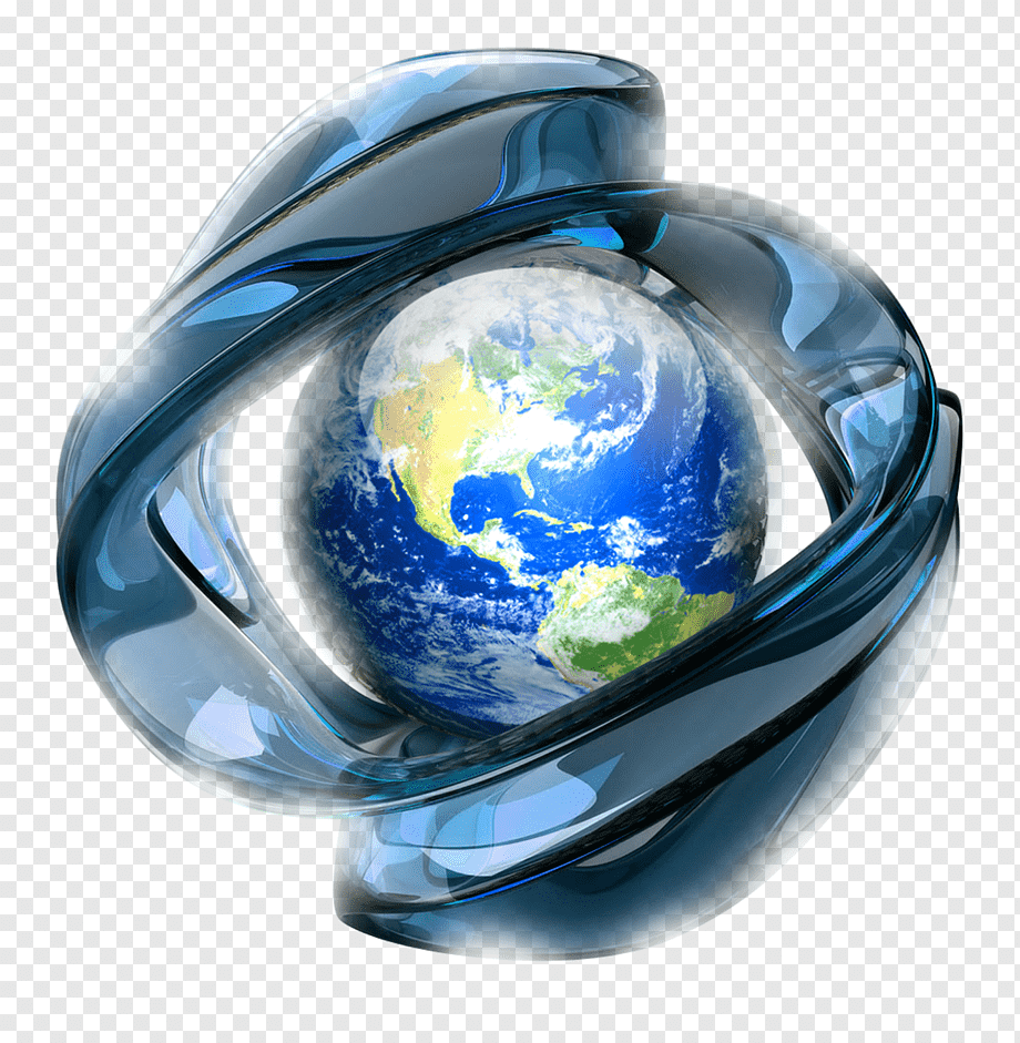 Земной шар значок