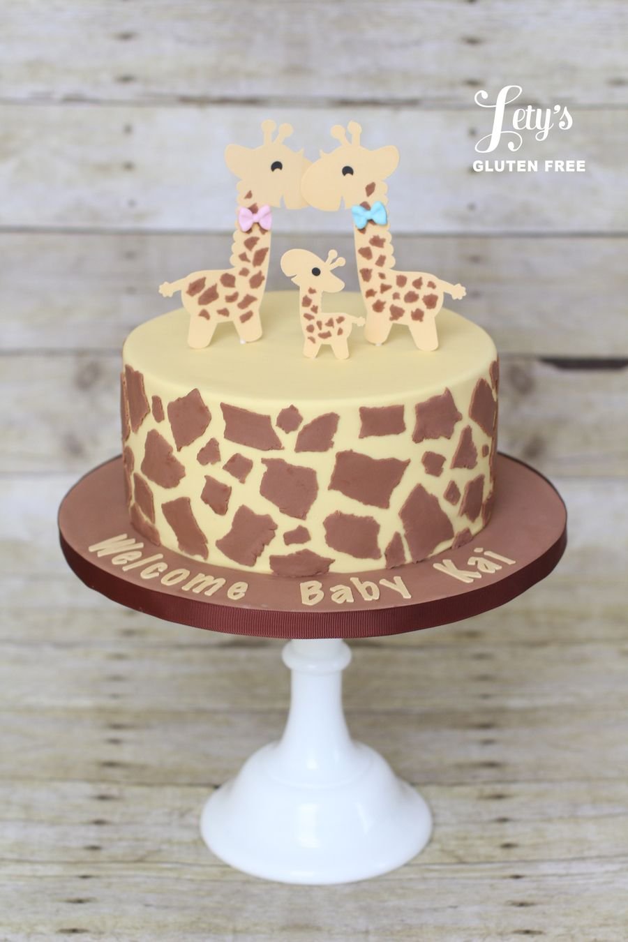 Торт с жирафом