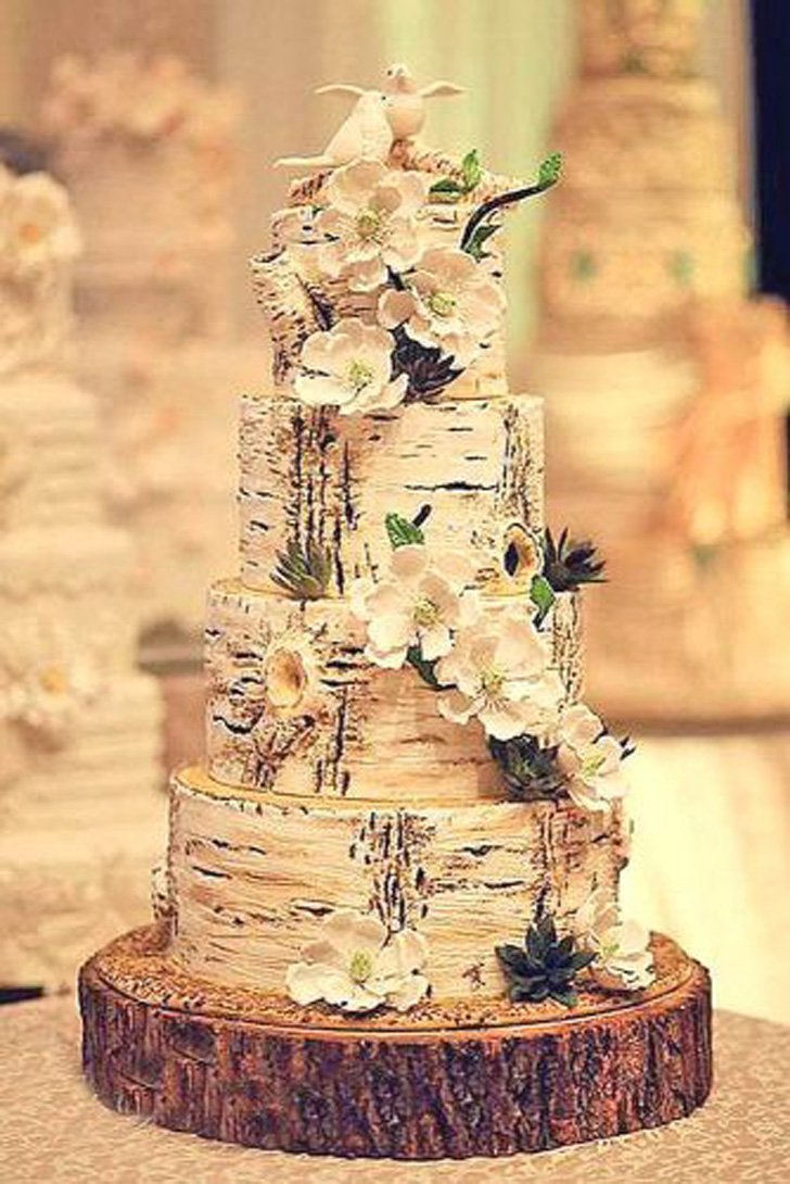 Торт береза свадебный