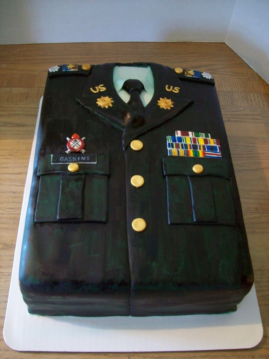 Торт Военная форма