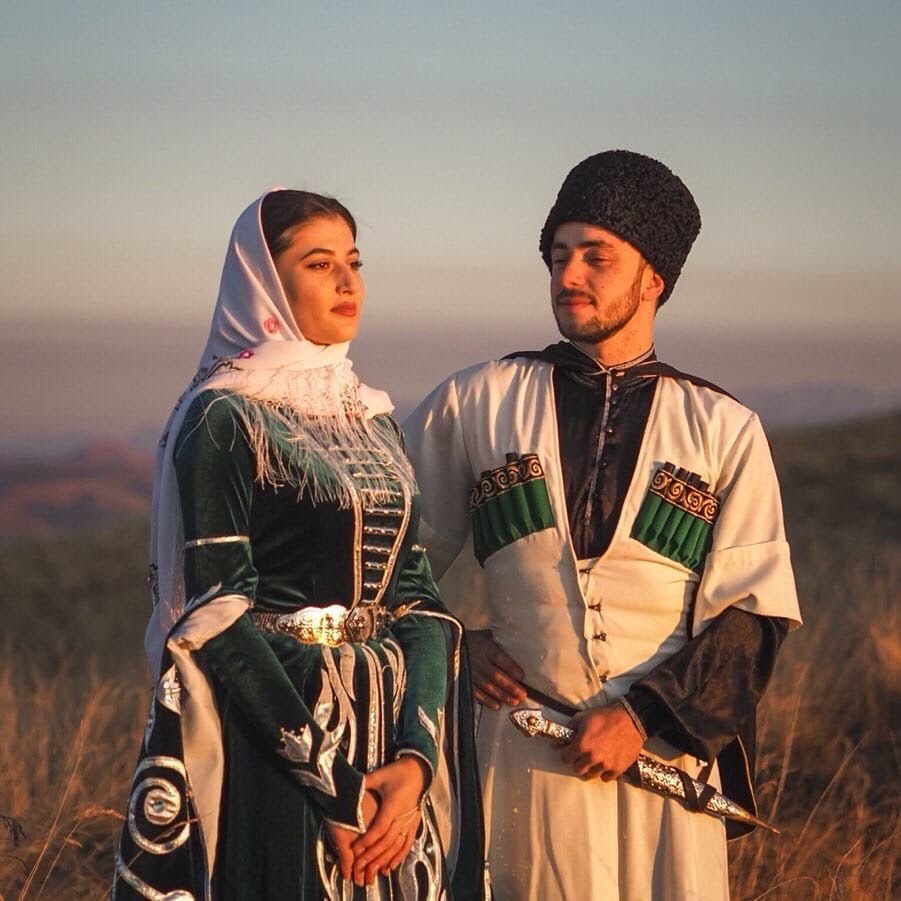 Национальные костюмы Чеченской Республики