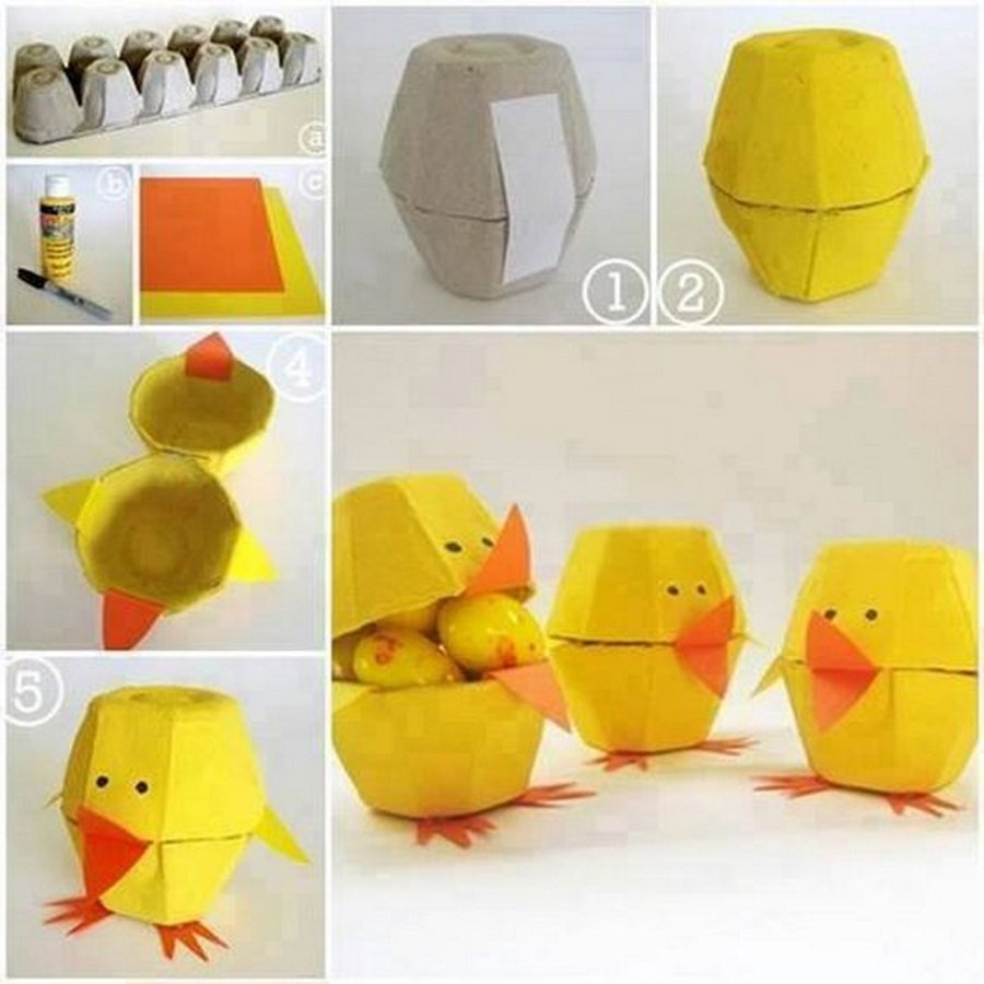 Поделки из упаковки от яиц