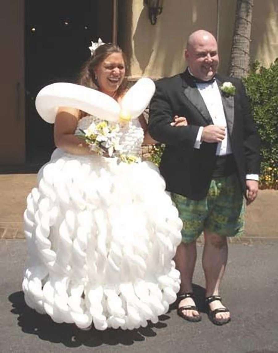 Прикольные Свадебные платья