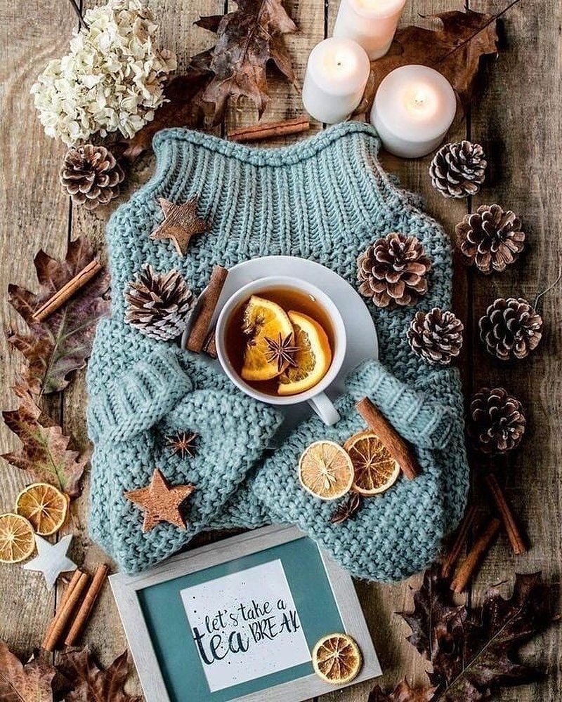 Уютные зимние свитера