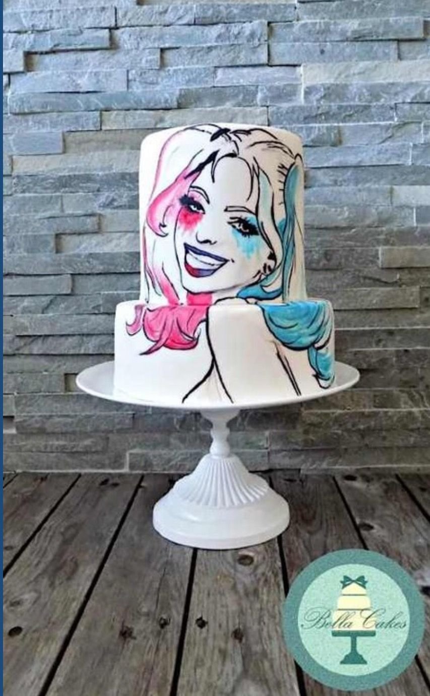 Harley Quinn торт