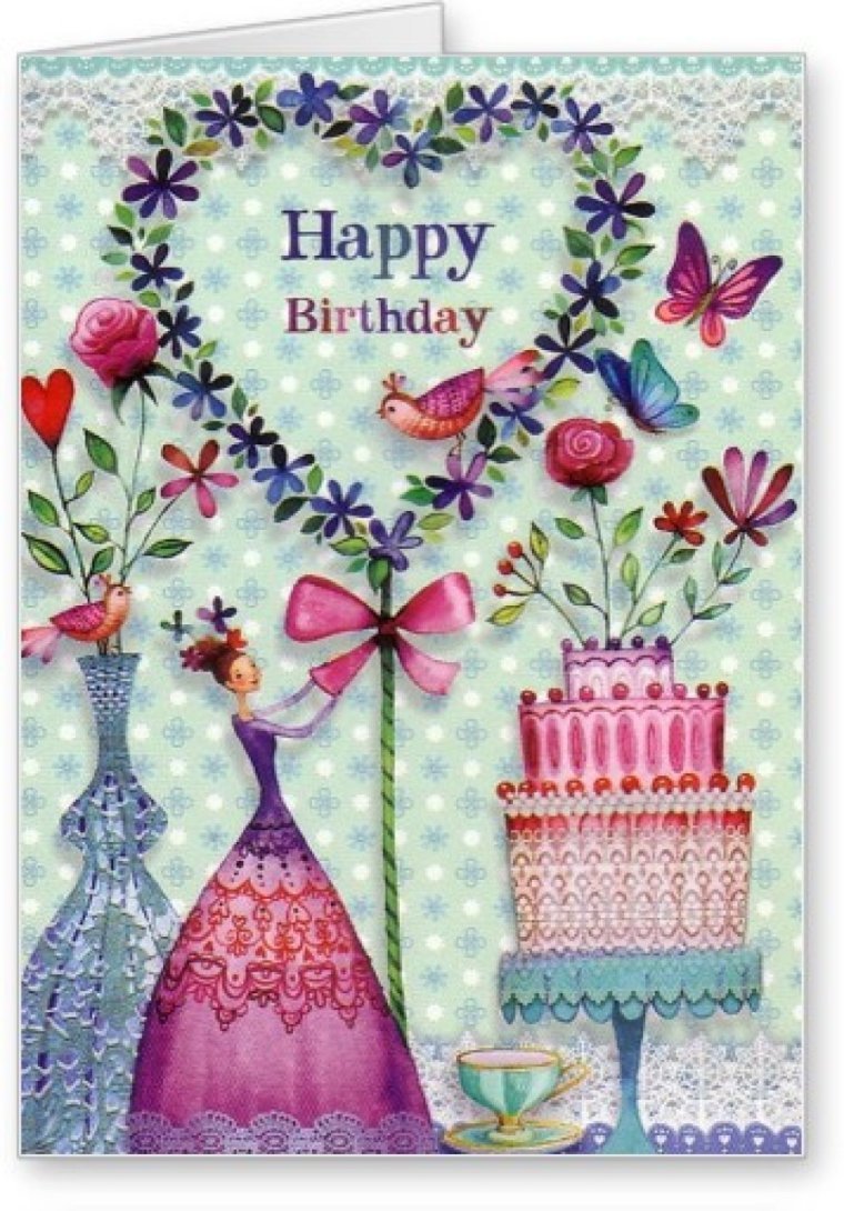 Современные открытки с днем рождения