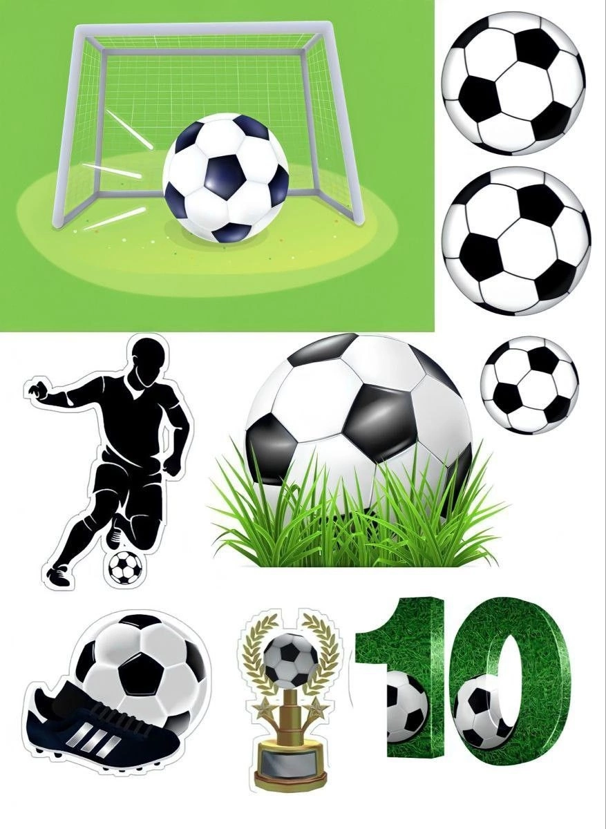 Футбольная тема для печати