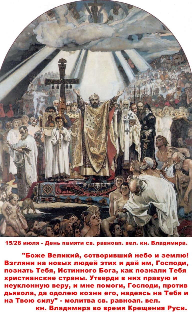 «Крещение князя Владимира» (1893)