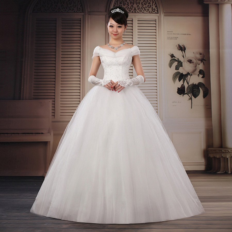 Платье невесты с рукавами