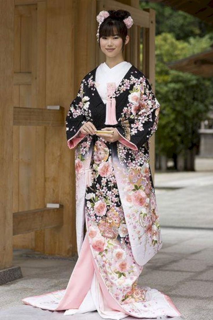 Японское кимоно женское юката