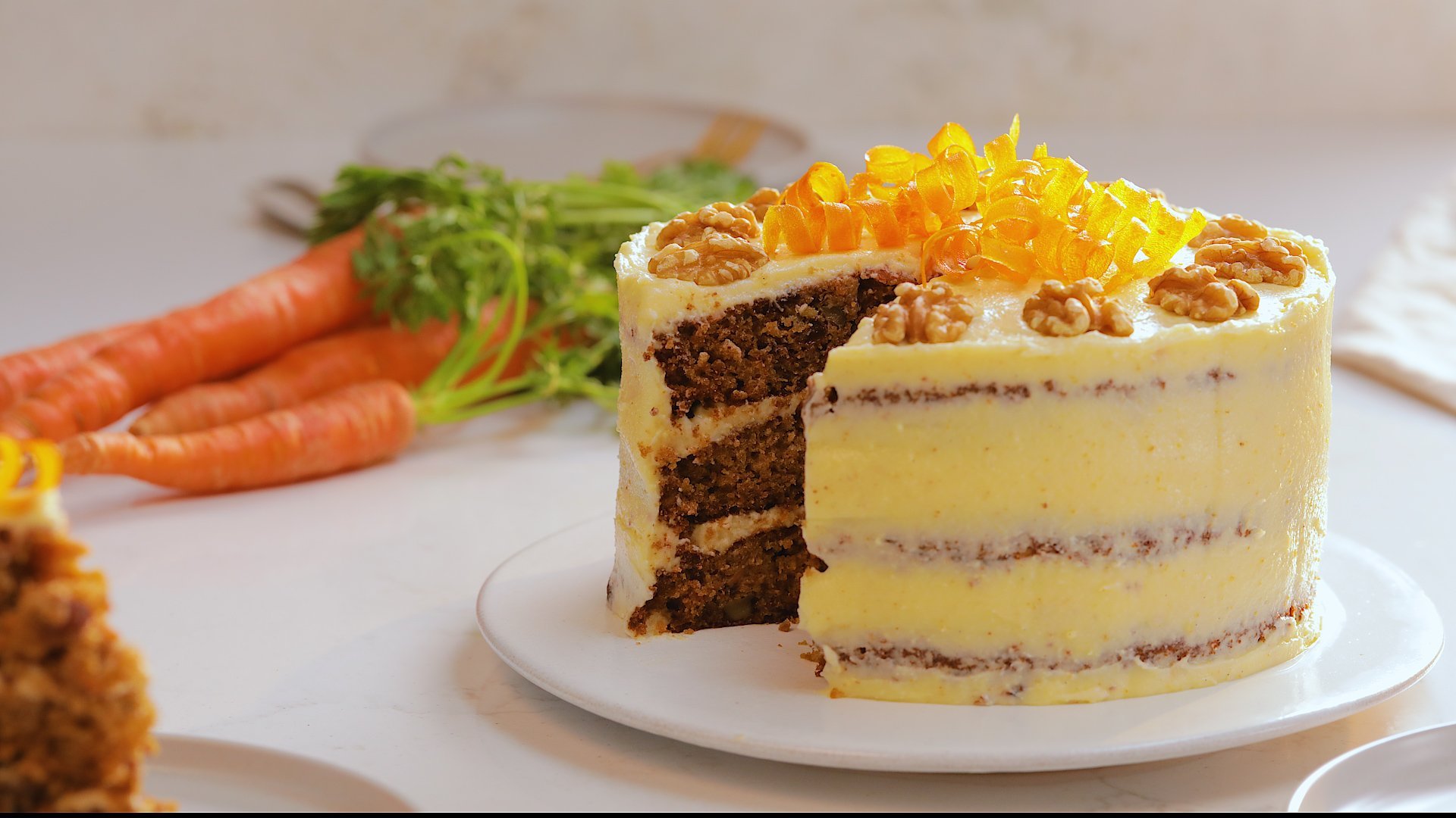 Английский морковный торт Carrot Cake