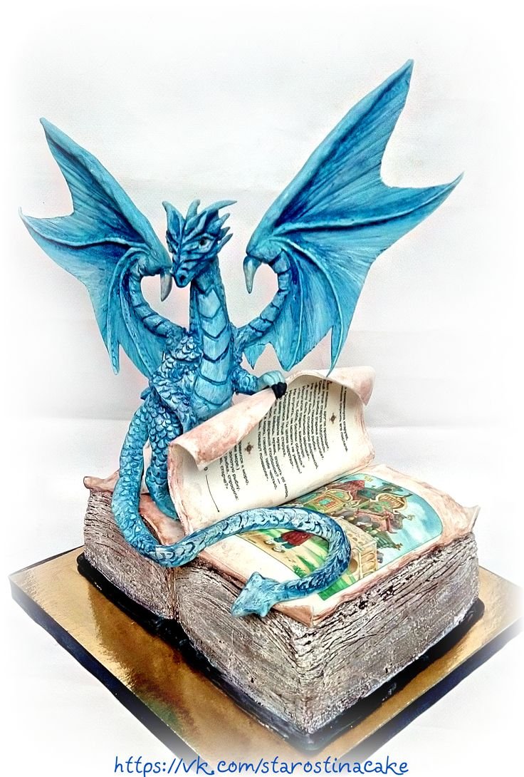 Тортик с дракончиком