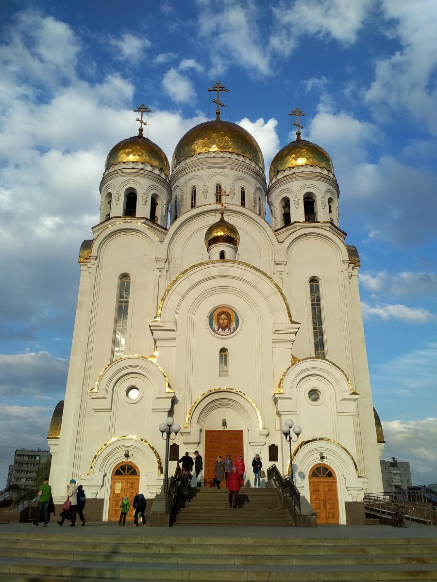 Тамбов Церковь зима