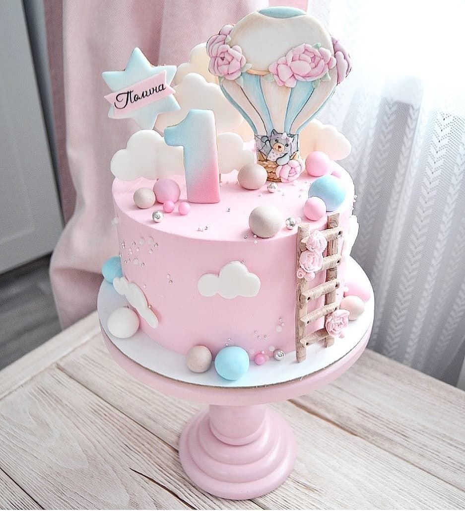 Декор торта для малыша