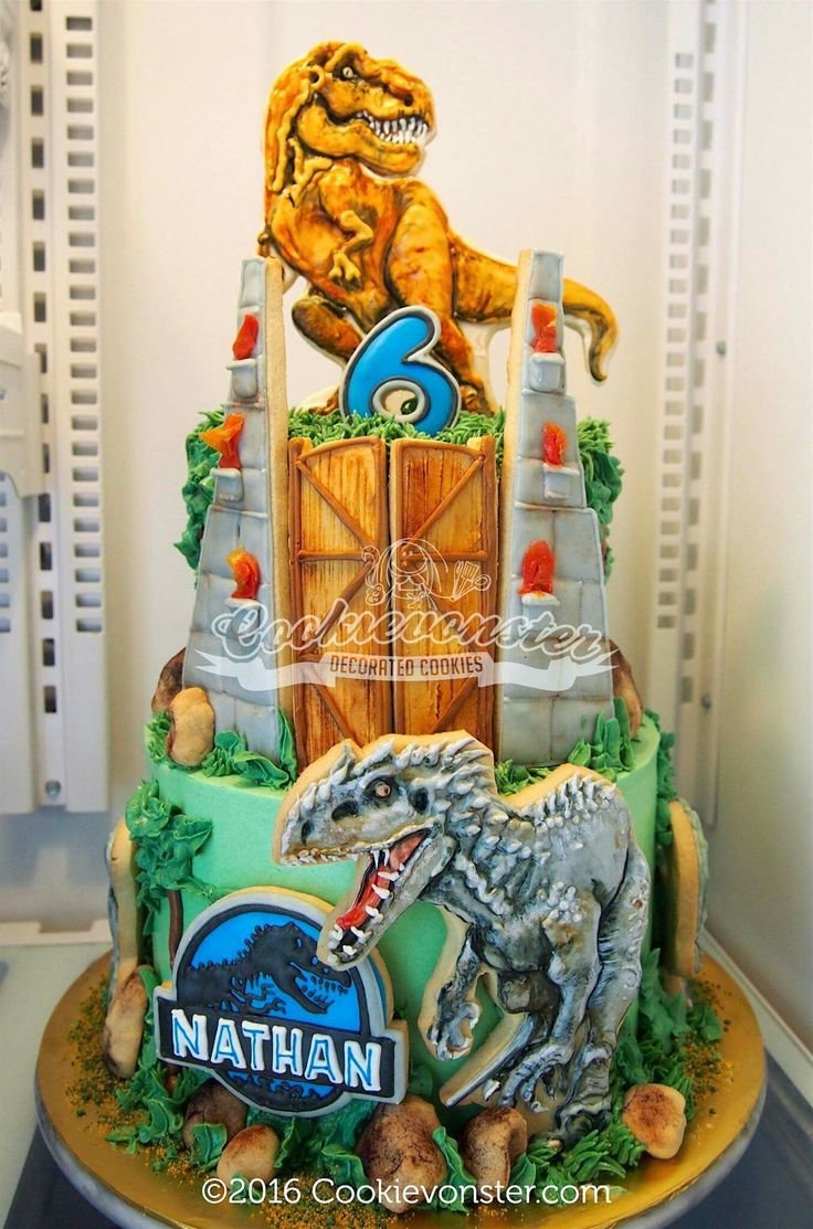 Пинтерест торт с динозаврами