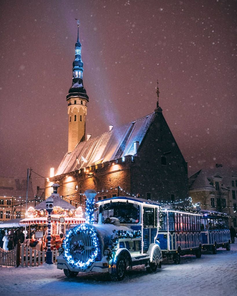 Эстония Таллин Рождество