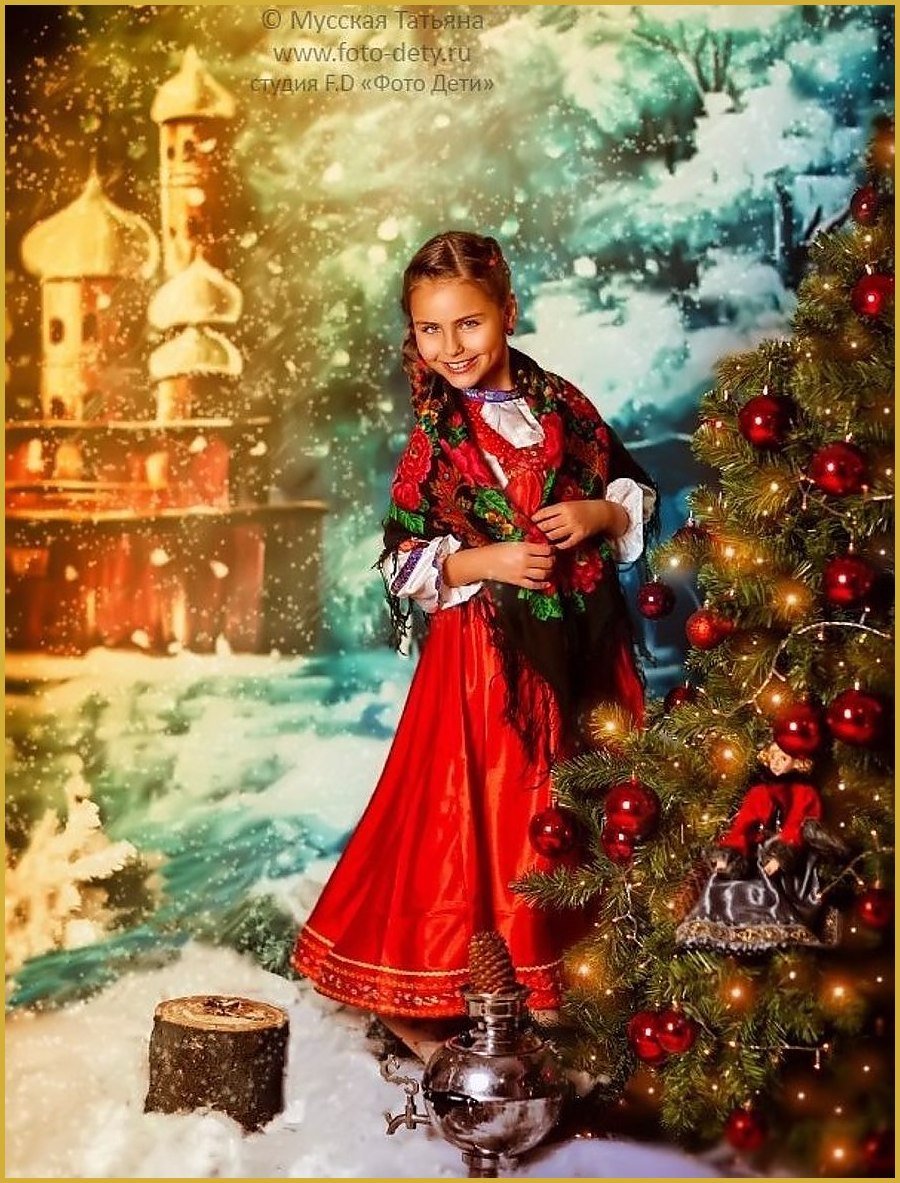 Татьяна Мусская новогодние фотосессии