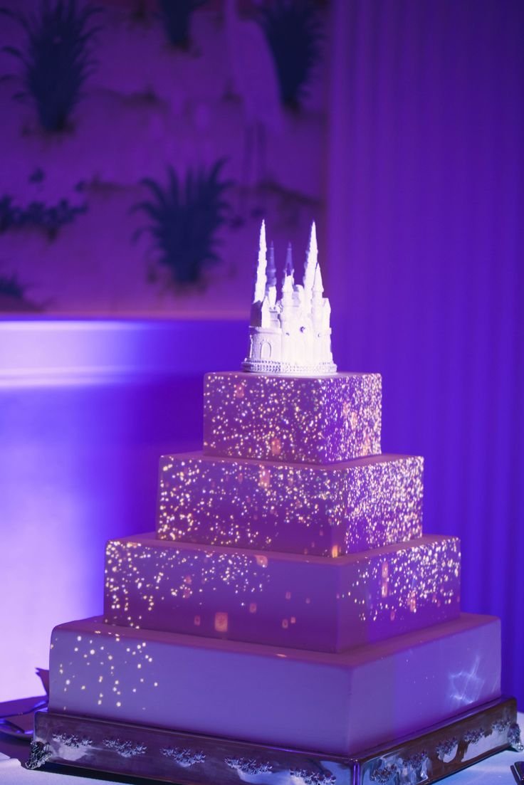 Волшебный свадебный торт