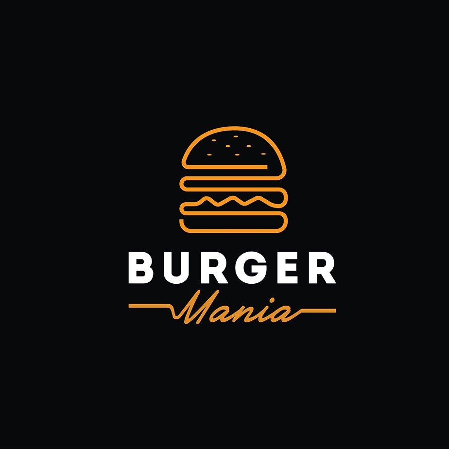Burger надпись