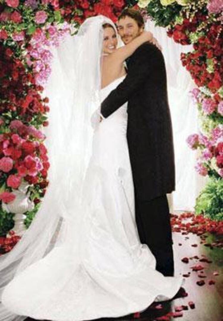 Бритни Спирс свадьба 2004