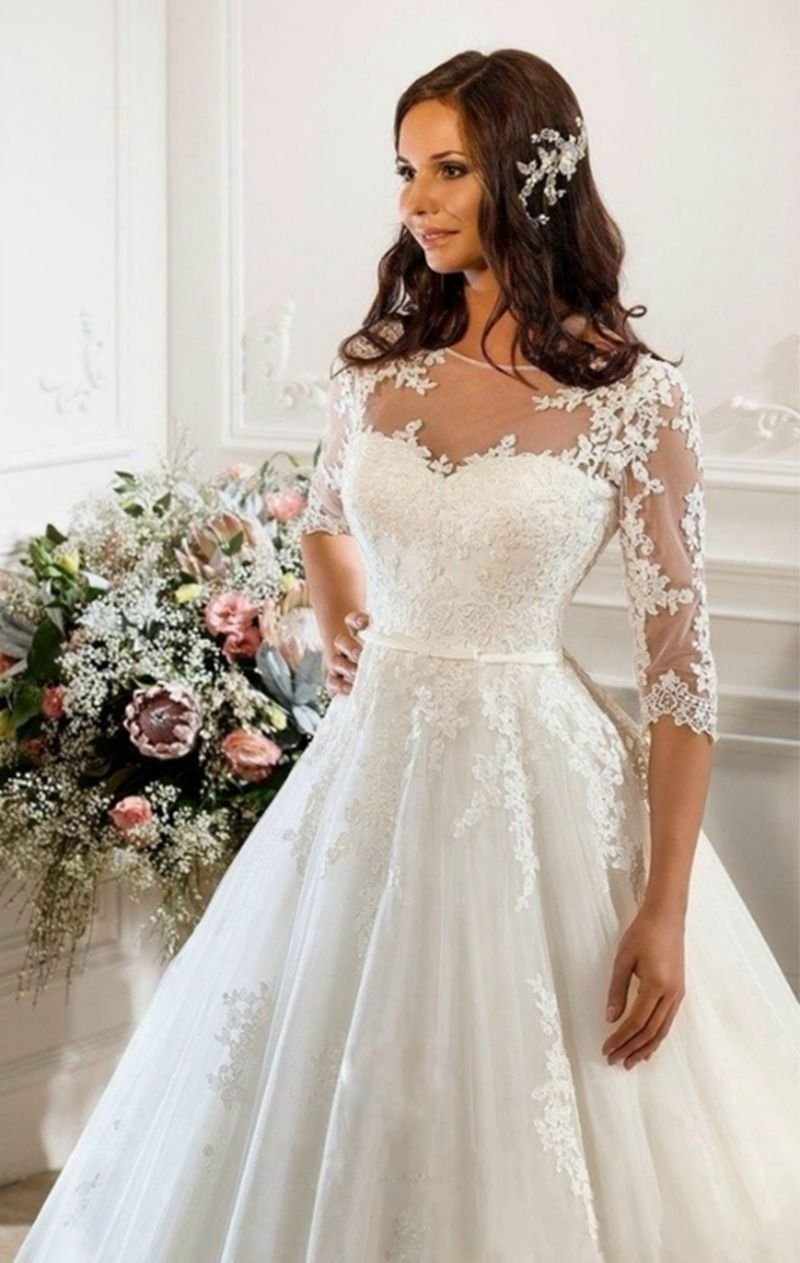 Красивые Свадебные платья пышные
