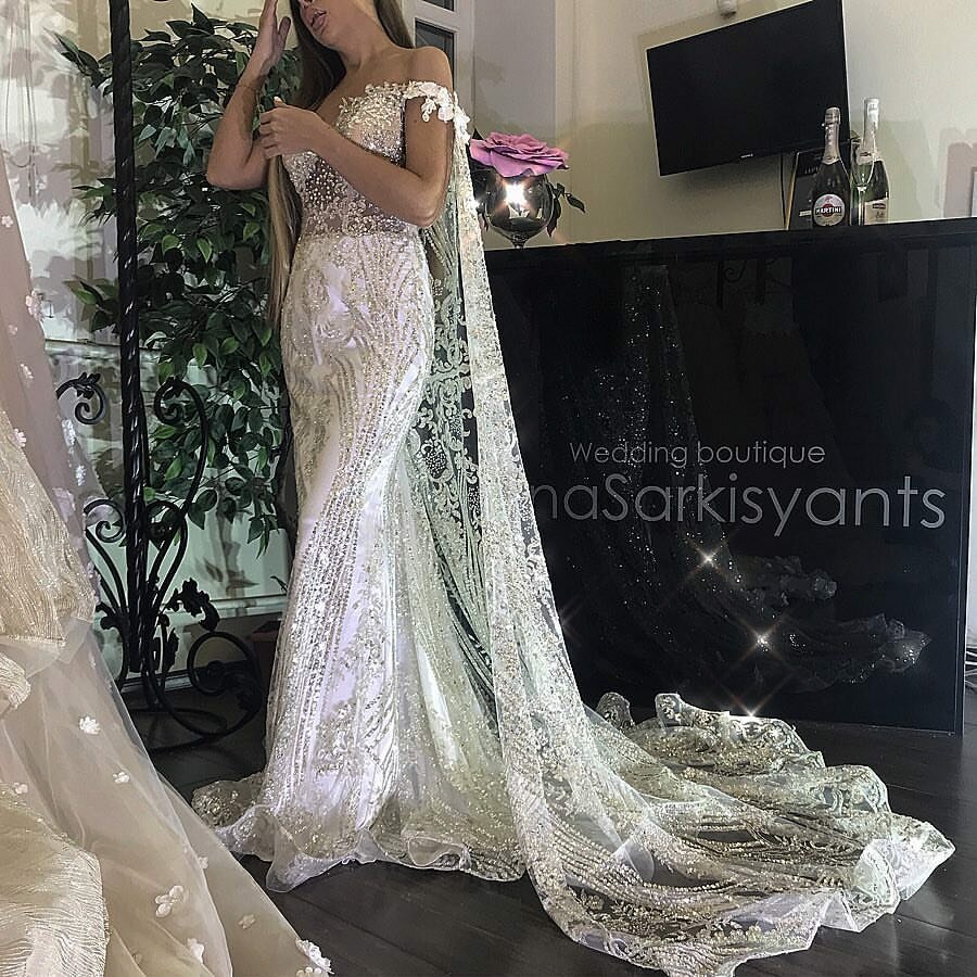 Кавказские Свадебные платья пышные