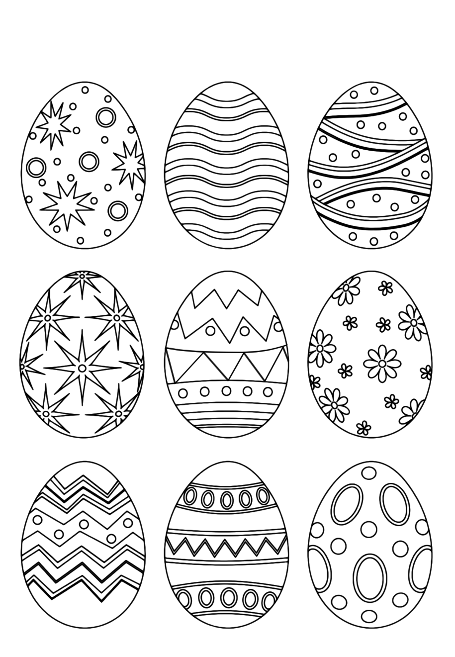 Роспись пасхального яйца для детей