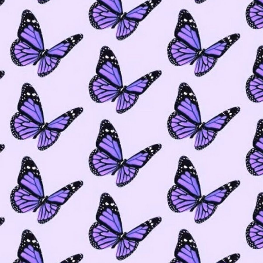 Мелкие бабочки голубые