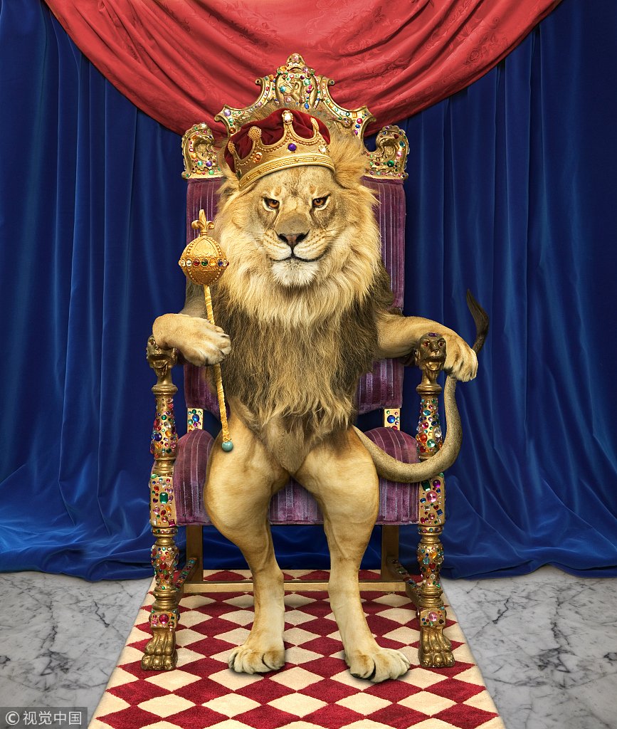 Лев царь в короне