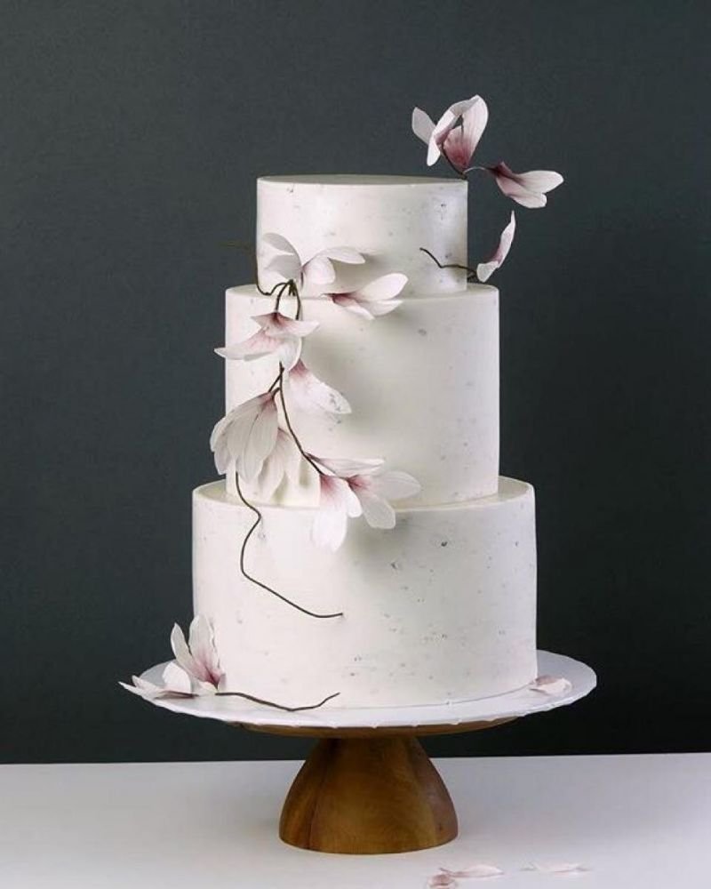 Кремовые необыкновенные Свадебные торты