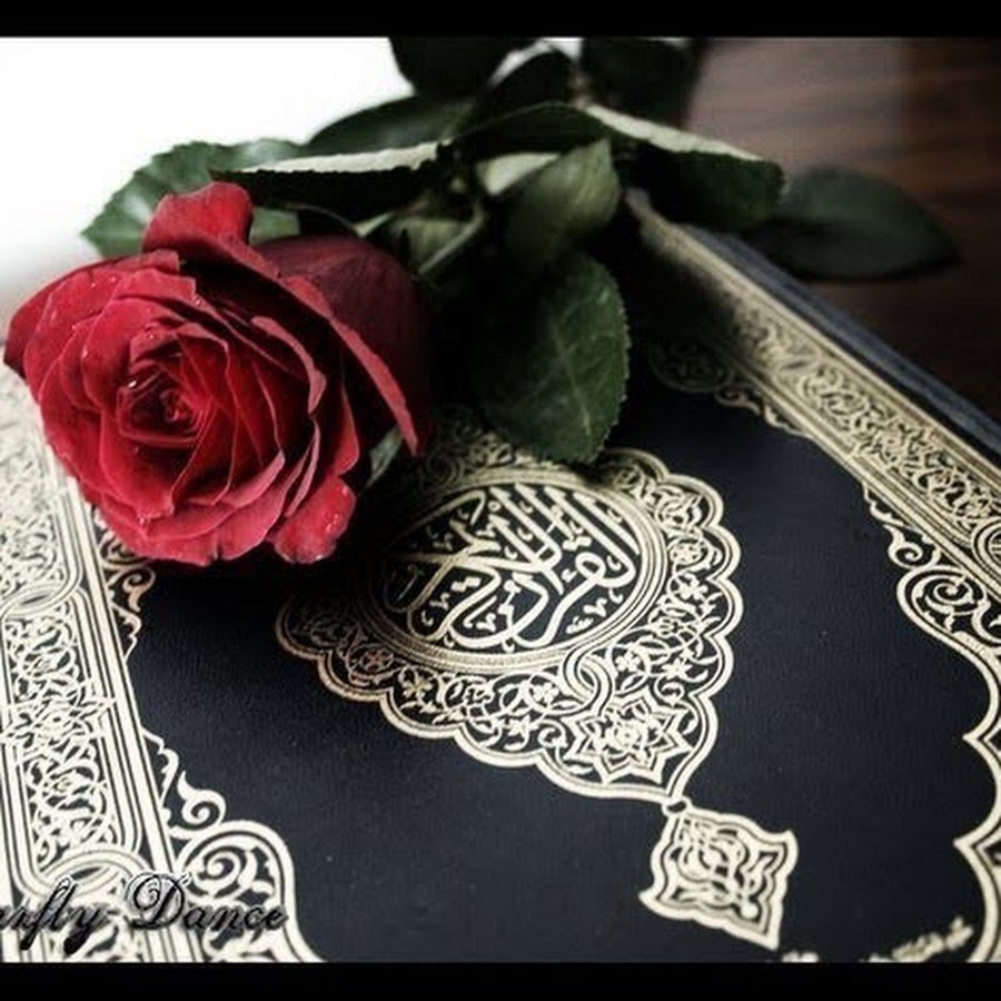Красные розы с Кораном