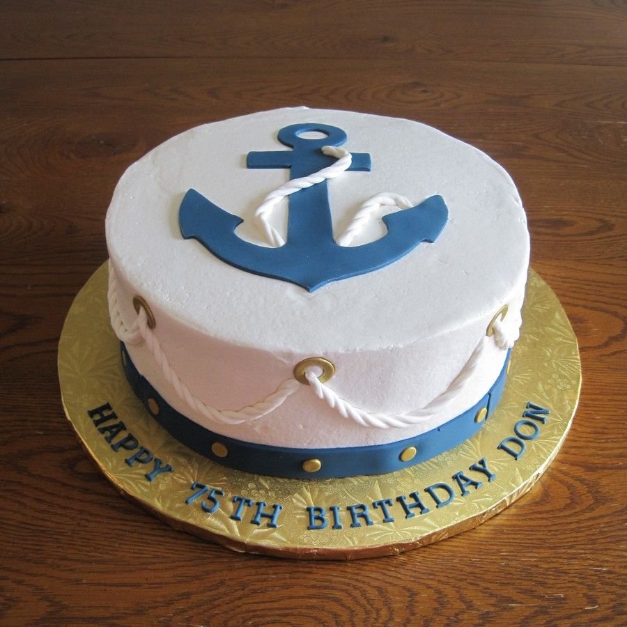 Торт для военного моряка