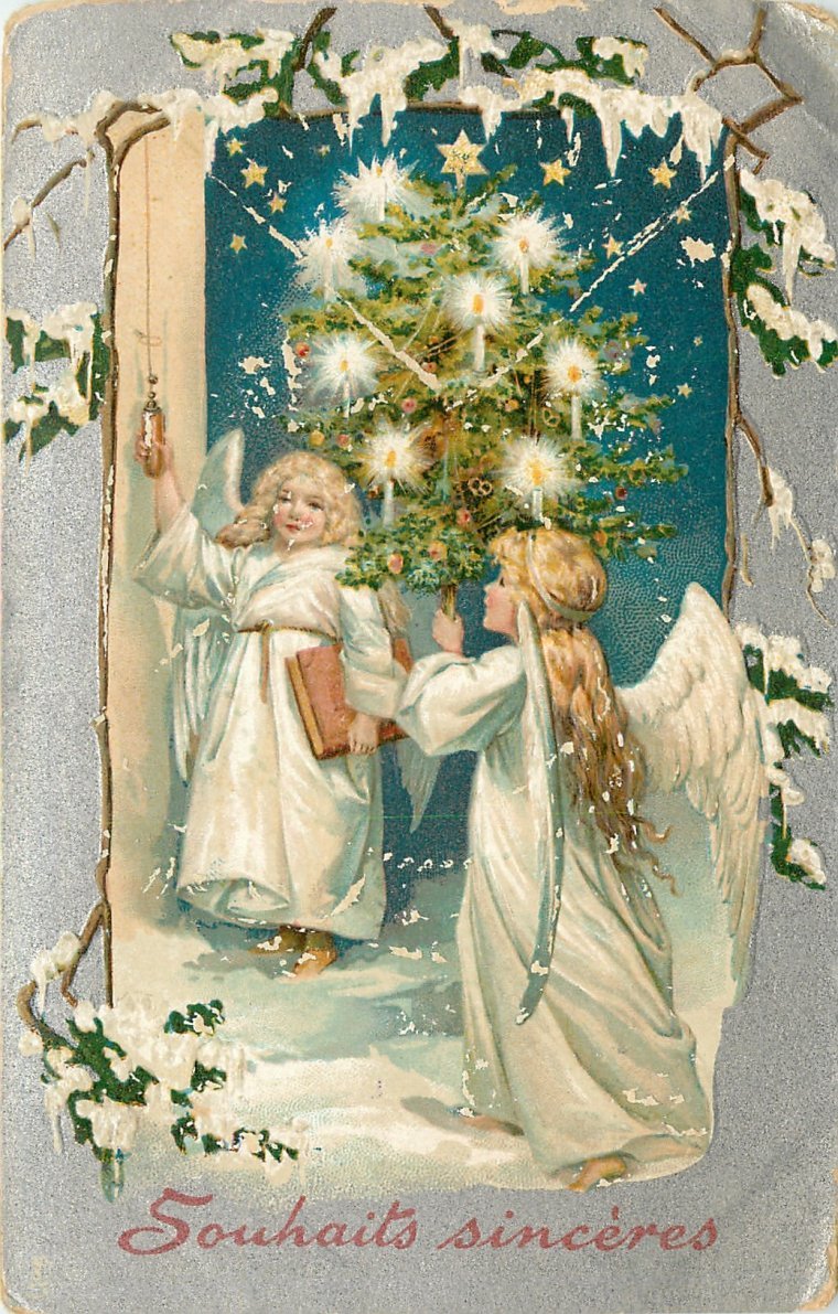 Католическое Рождество ангел