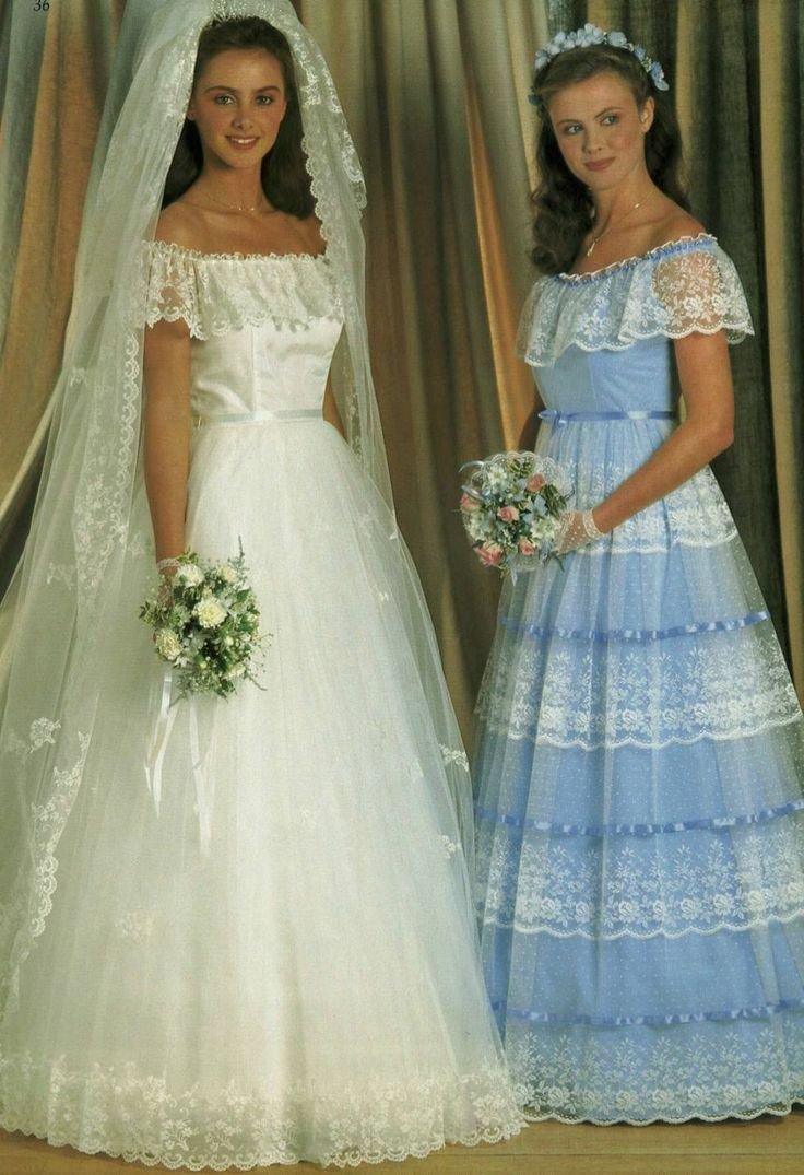Свадебное платье Югославия 1983г