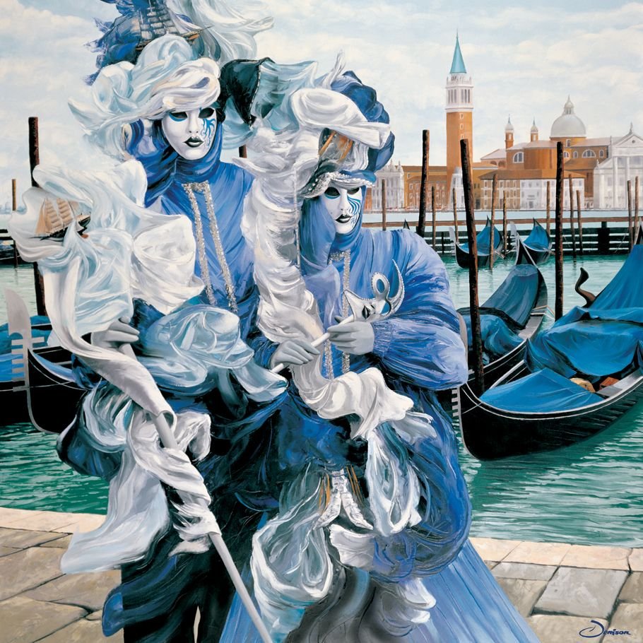 Венецианский карнавал живоп