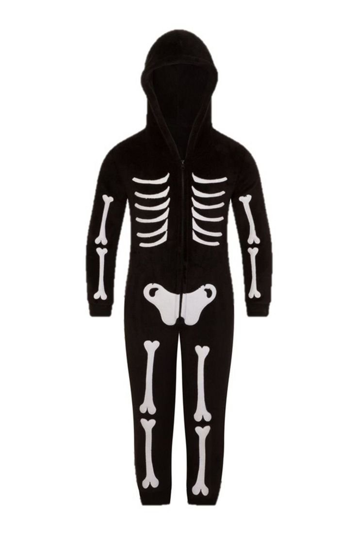 Костюм скелета на Хэллоуин