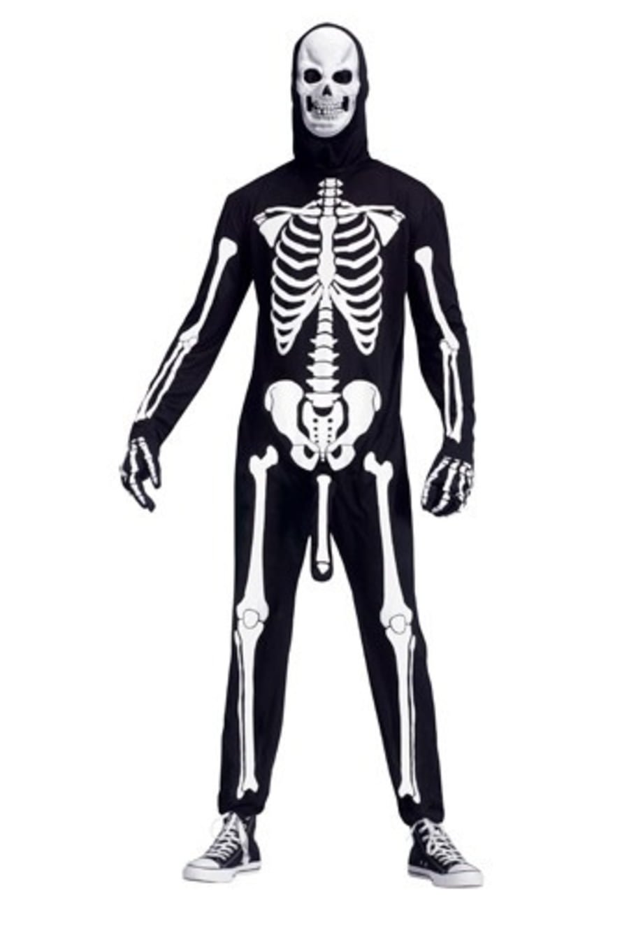 Самодельный костюм скелета