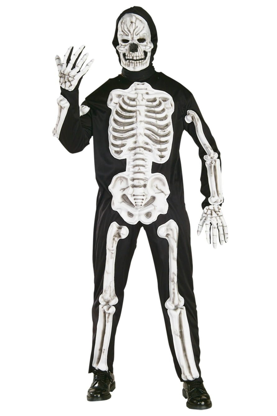Костюм скелета на Хэллоуин