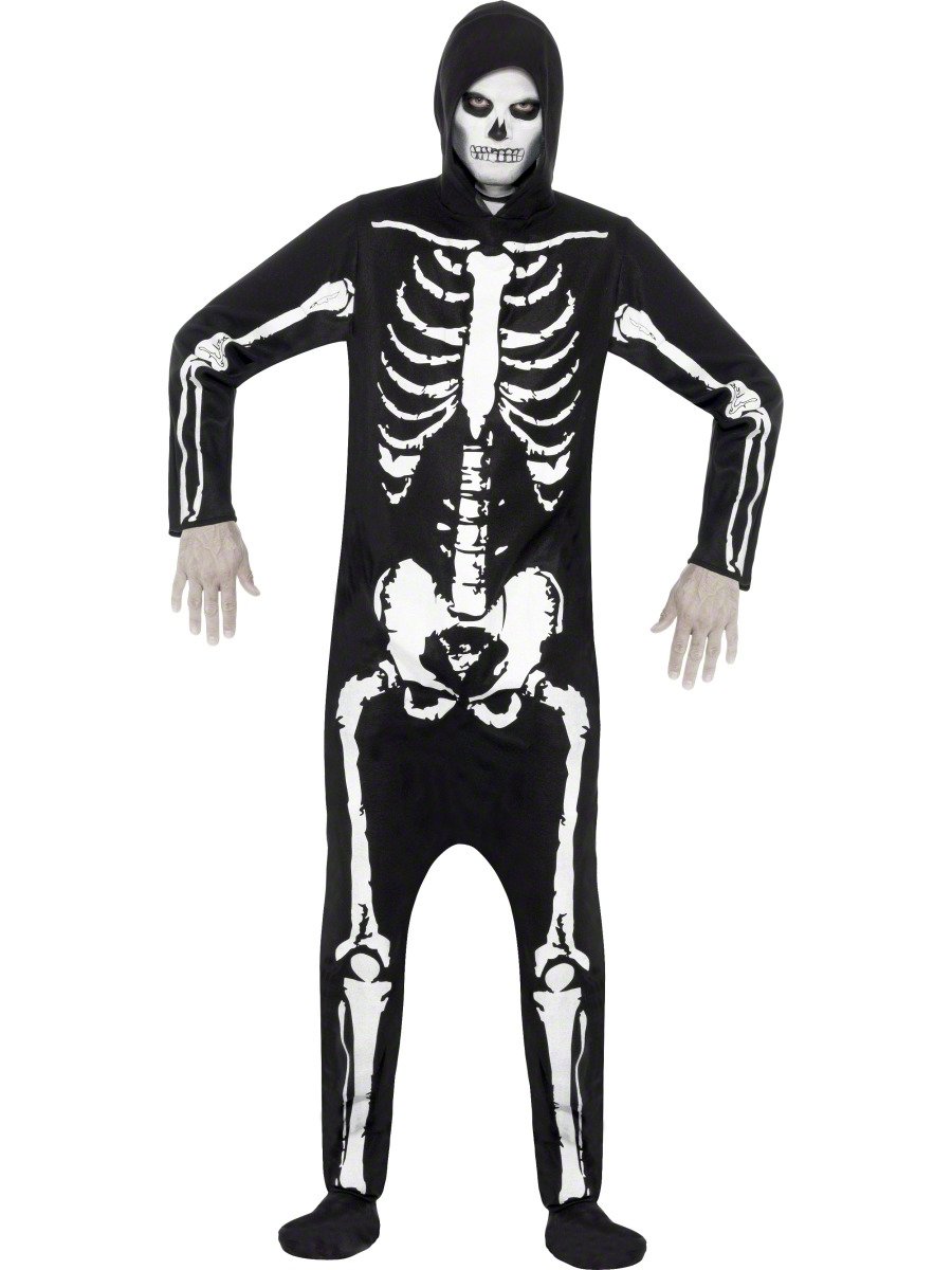 Комбинезон скелет мужской