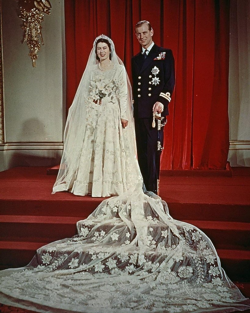 Королева Елизавета свадьба 1947