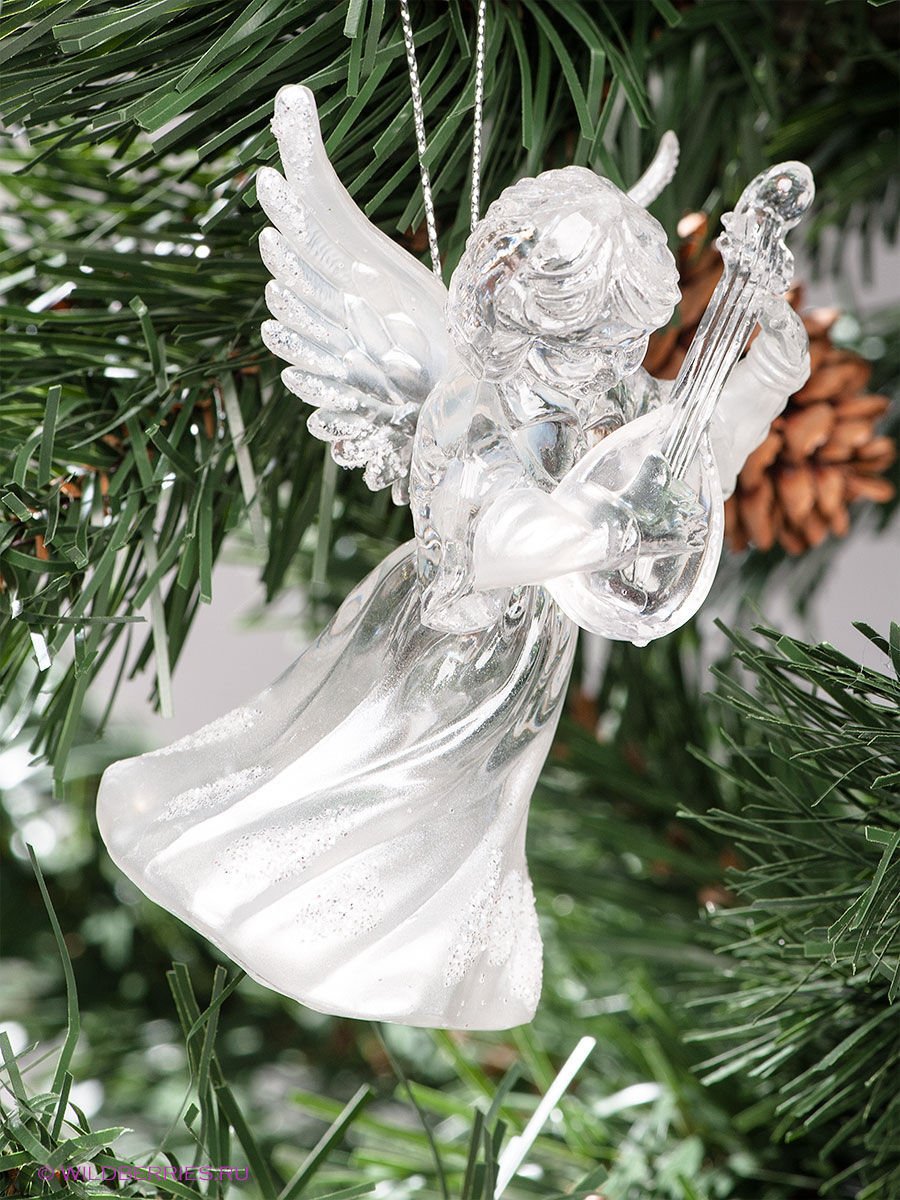 Рождественский ангел с фонариком
