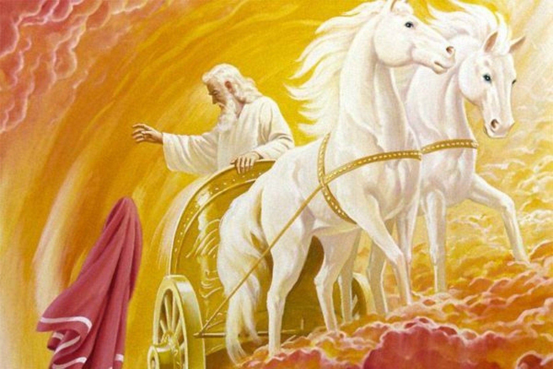 День золотого духа. Пророк Илия на огненной колеснице.