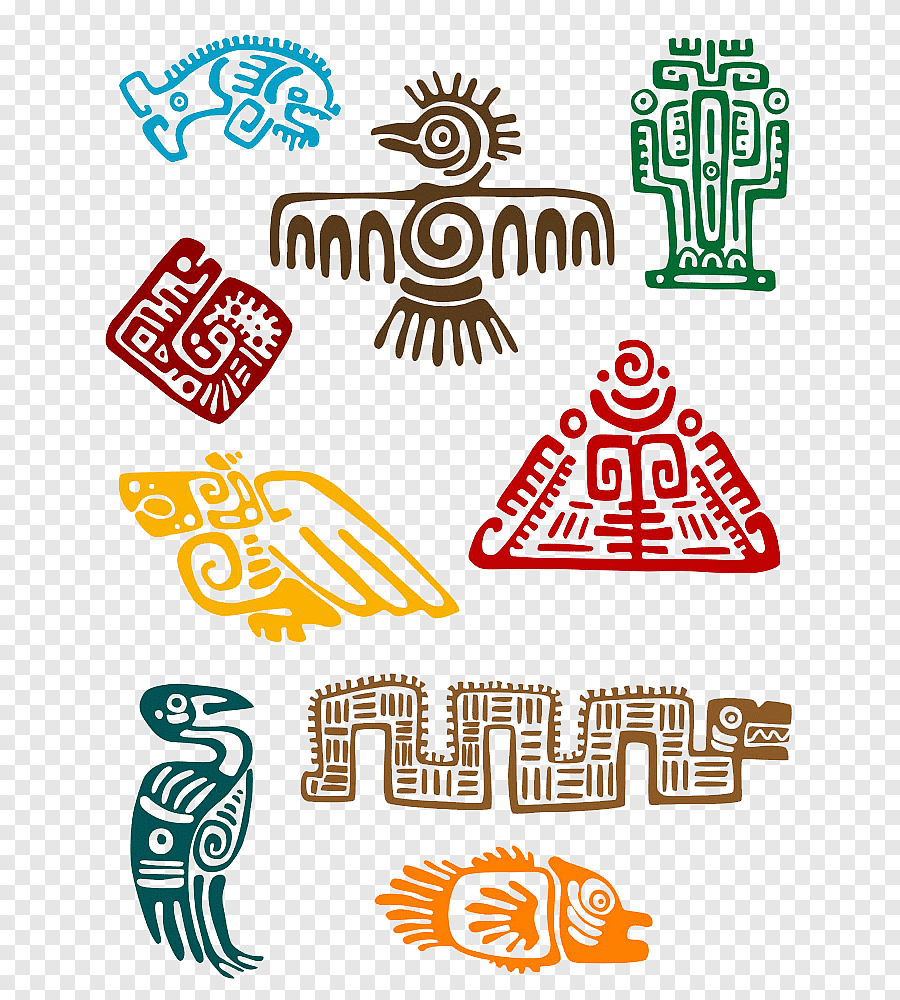 Этно узор Майя Ацтеки