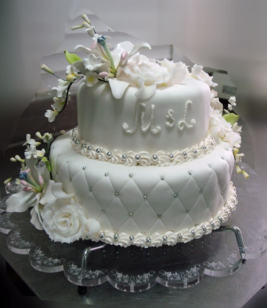 Свадебный торт пятиярусный