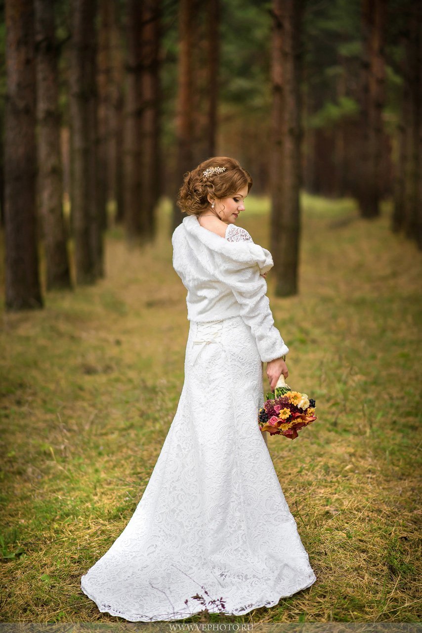 Осенние Свадебные платья