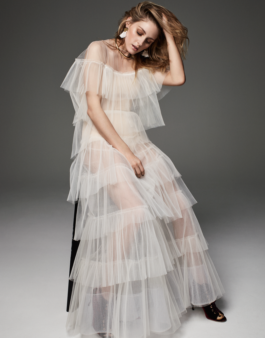 Оливия Палермо свадебное платье