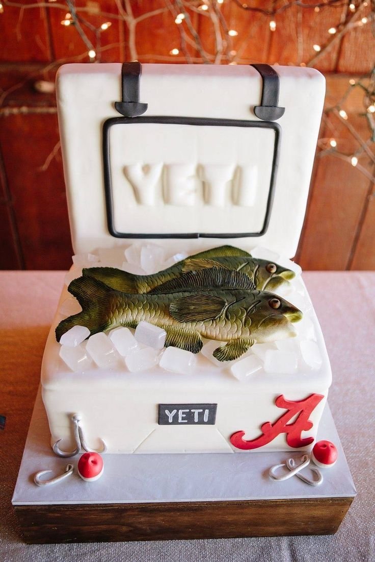 Торт с рыбной тематикой