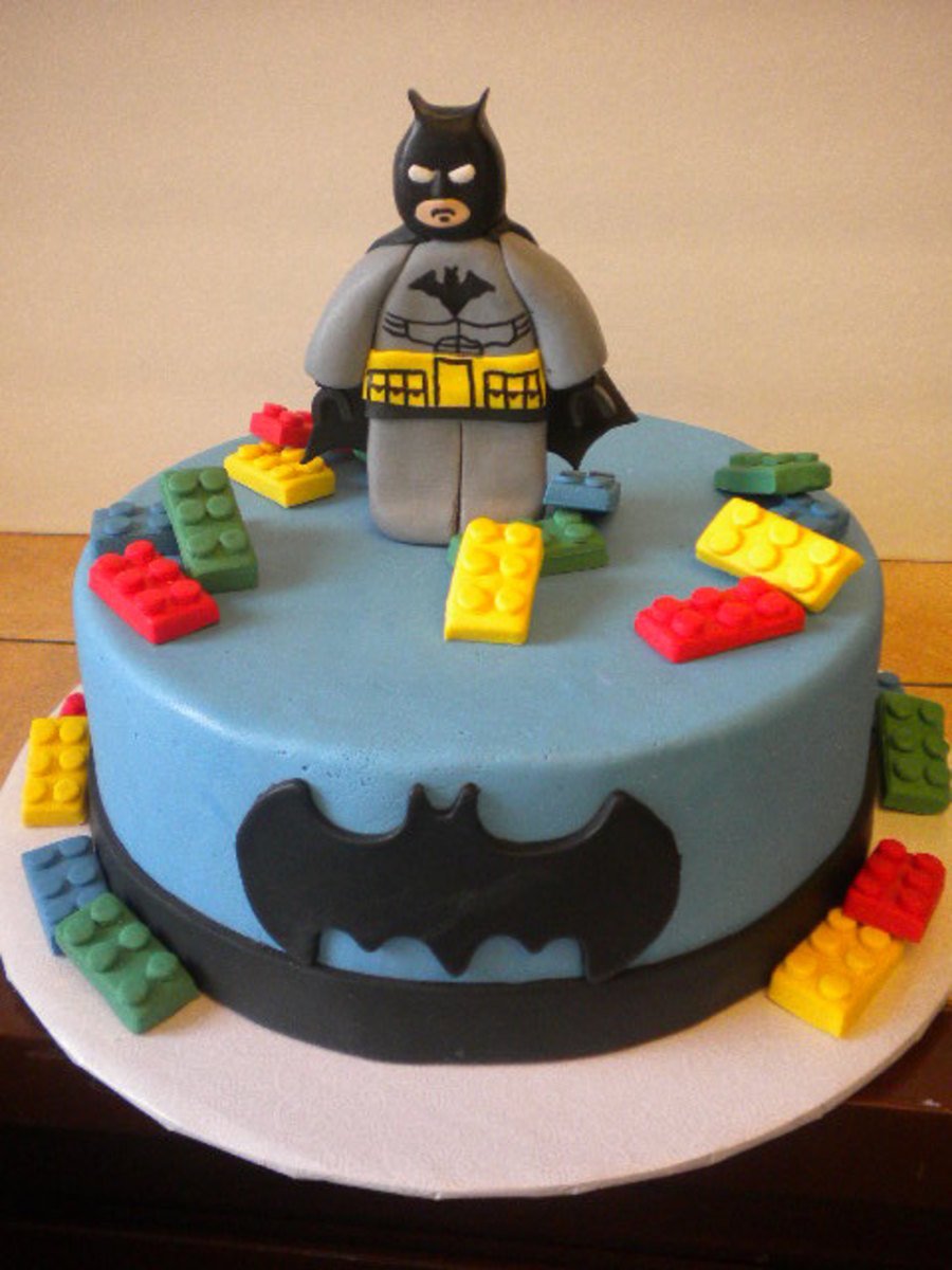 Торт Бэтмен для мальчика 6 лет